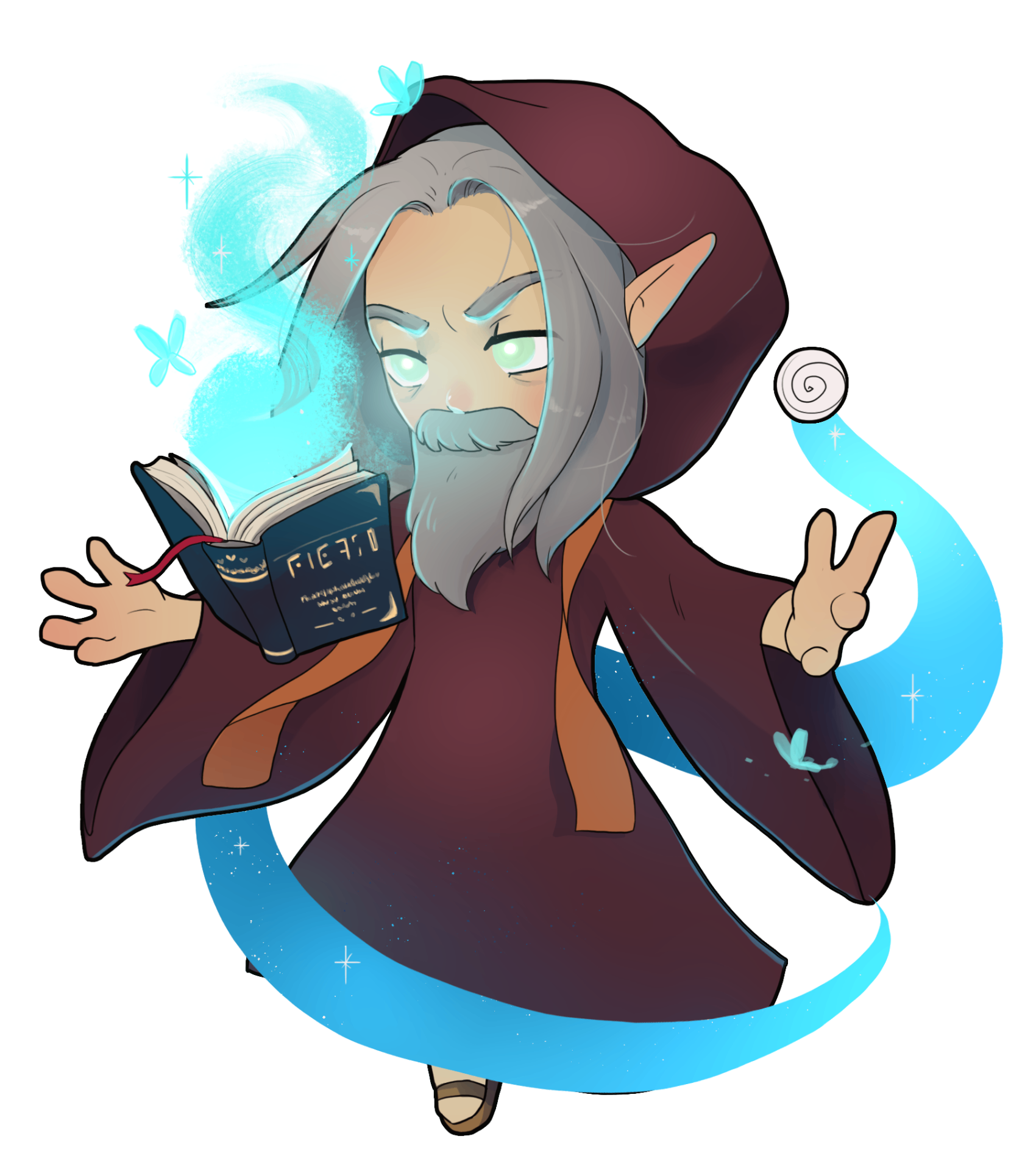 Wizard character